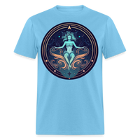 Thumbnail for Men's Mystic Aquarius Classic T-Shirt - aquatic blue