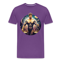 Thumbnail for Men's Mythical Libra Premium T-Shirt - purple