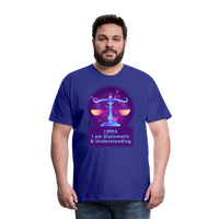 Thumbnail for Men's Neon Libra Premium T-Shirt - royal blue