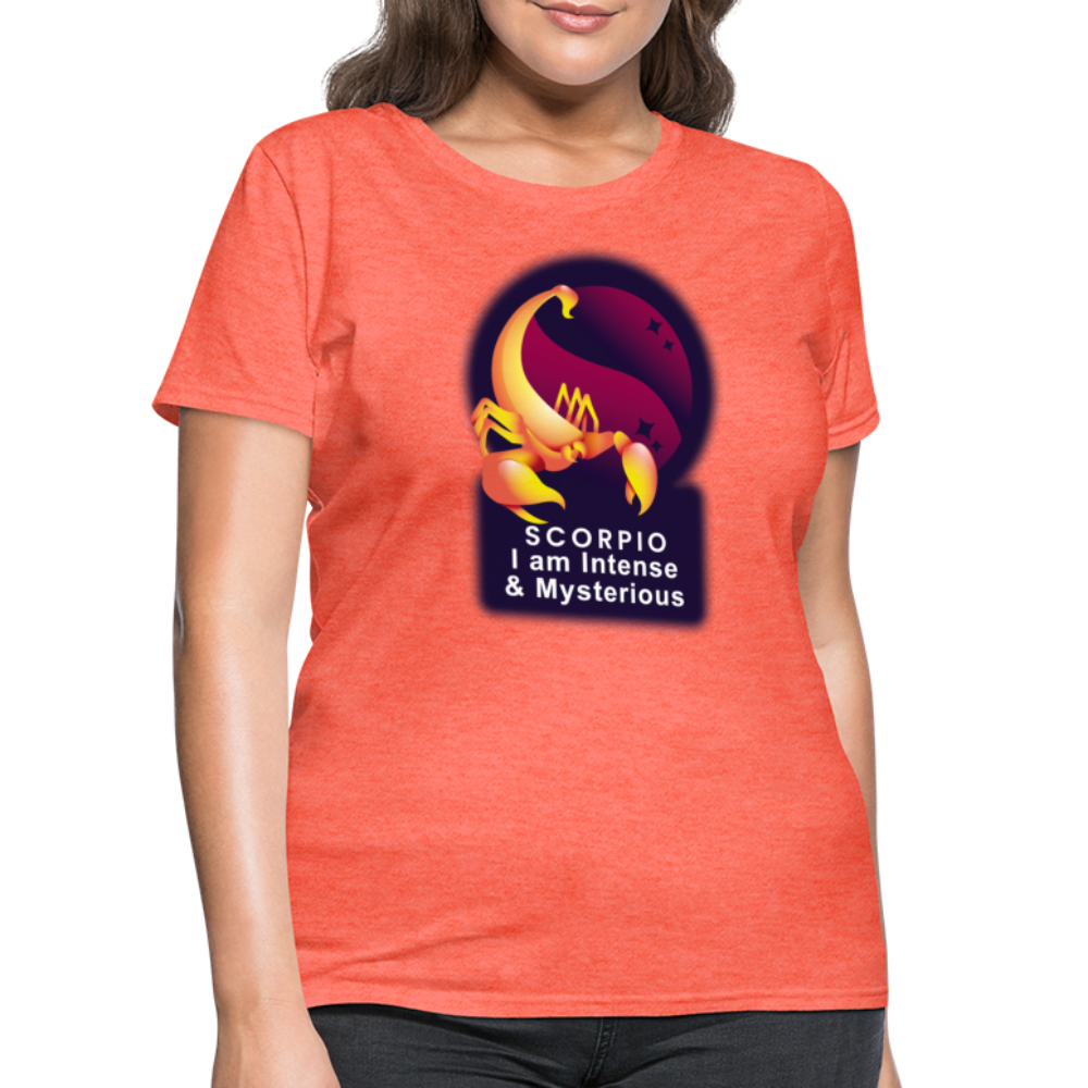 Women's Glow Scorpio T-Shirt - heather coral