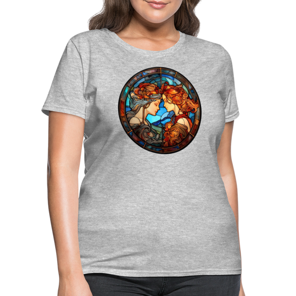 Women's Mosaic Gemini T-Shirt - heather gray