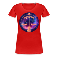 Thumbnail for Women’s Magic Libra Premium T-Shirt - red