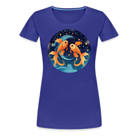 Thumbnail for Women’s Magic Pisces Premium T-Shirt - royal blue