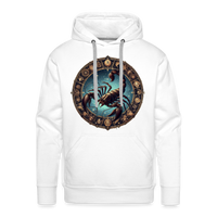 Thumbnail for Men’s Mythical Scorpio Premium Hoodie - white