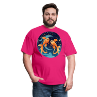 Thumbnail for Men's Magic Pisces Classic T-Shirt - fuchsia