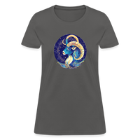 Thumbnail for Women's Mythical Capricorn T-Shirt - charcoal