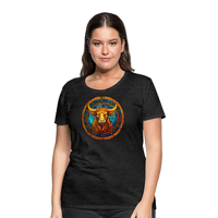 Thumbnail for Women’s Mosaic Taurus Premium T-Shirt - charcoal grey