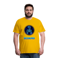 Thumbnail for Men's Scorpio Premium T-Shirt - sun yellow