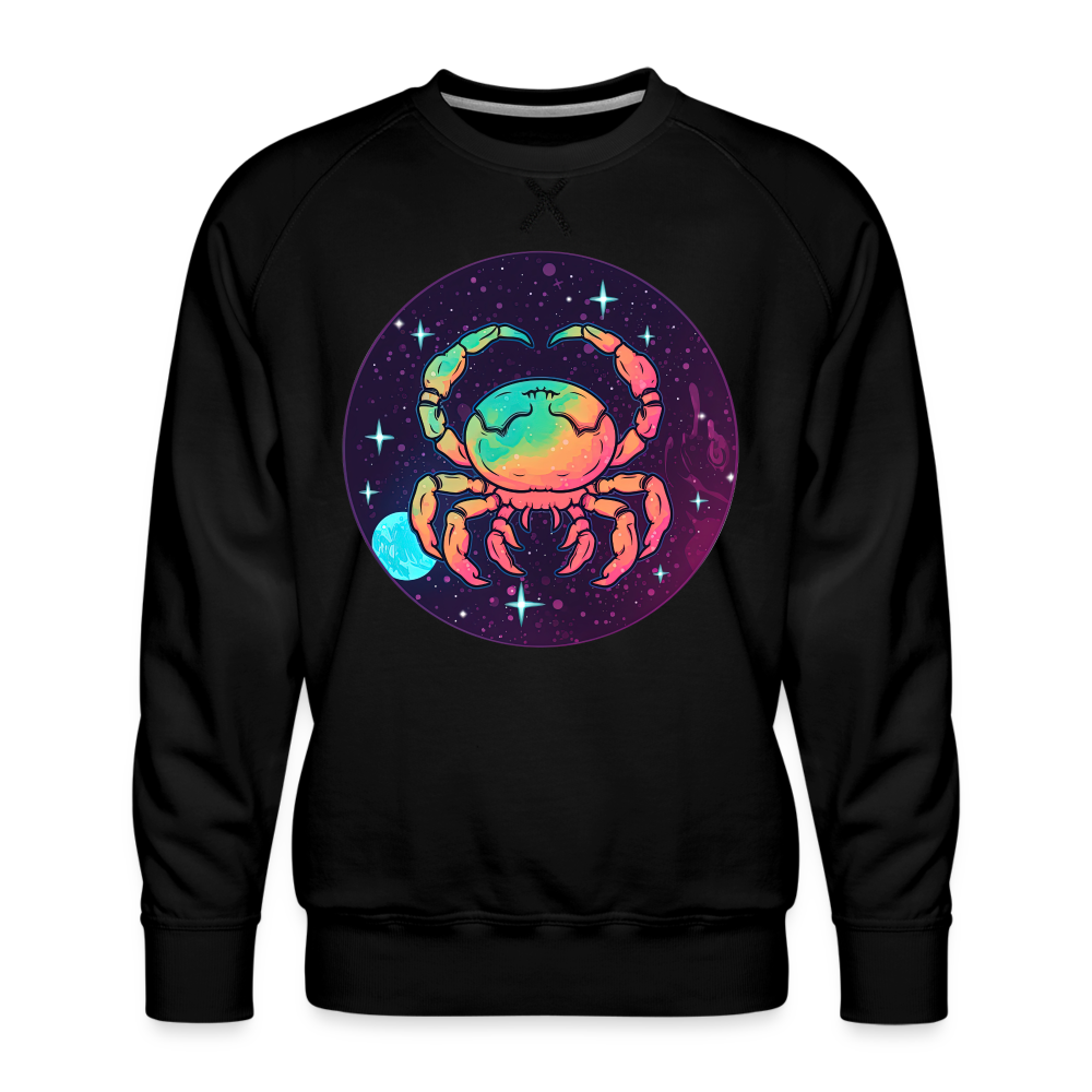 Men’s Mystic Cancer Premium Sweatshirt - black