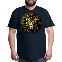 Thumbnail for Men's Mythical Leo Premium T-Shirt - deep navy