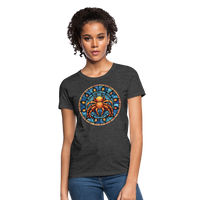 Thumbnail for Women's Mosaic Cancer T-Shirt - heather black