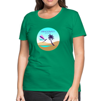 Thumbnail for Women's Dragonfly Oasis V.2 Premium T-Shirt - kelly green