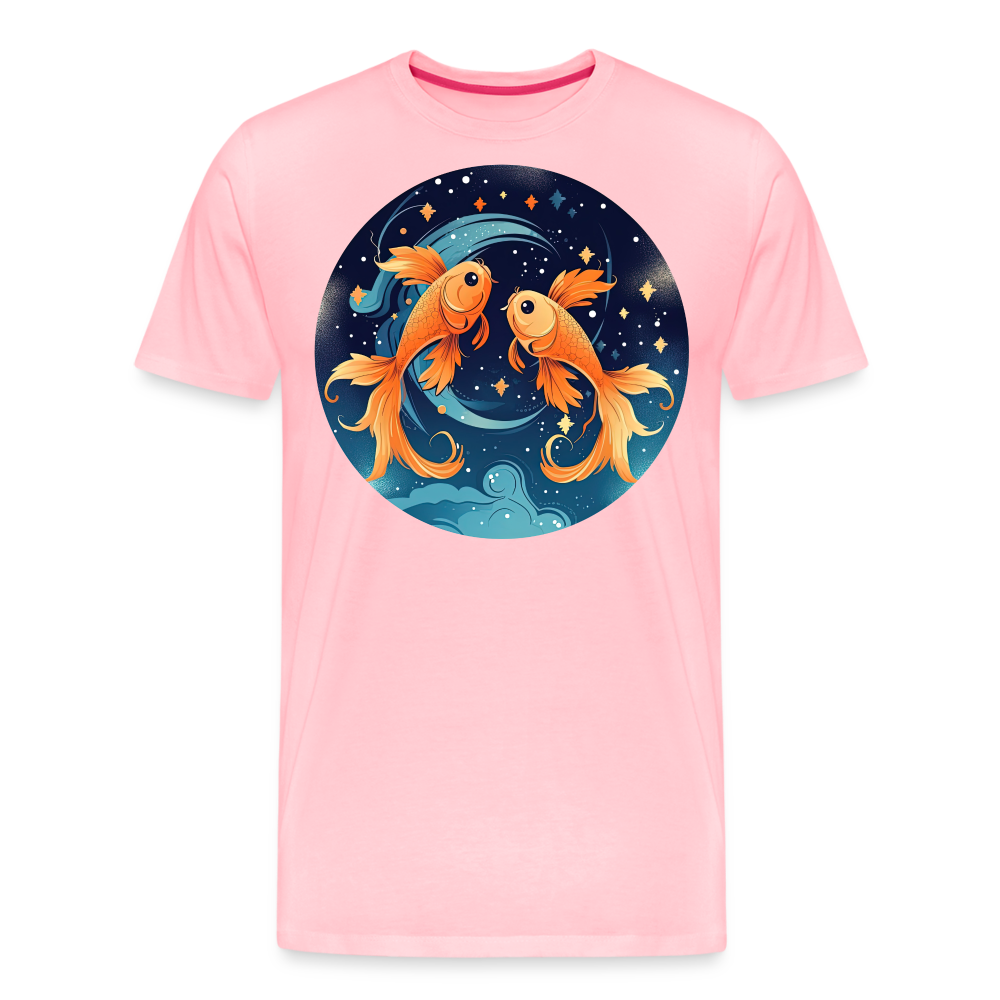 Men's Magic Pisces Premium T-Shirt - pink