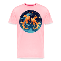 Thumbnail for Men's Magic Pisces Premium T-Shirt - pink