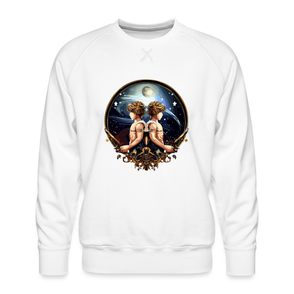 Men’s Mythical Gemini Premium Sweatshirt - white