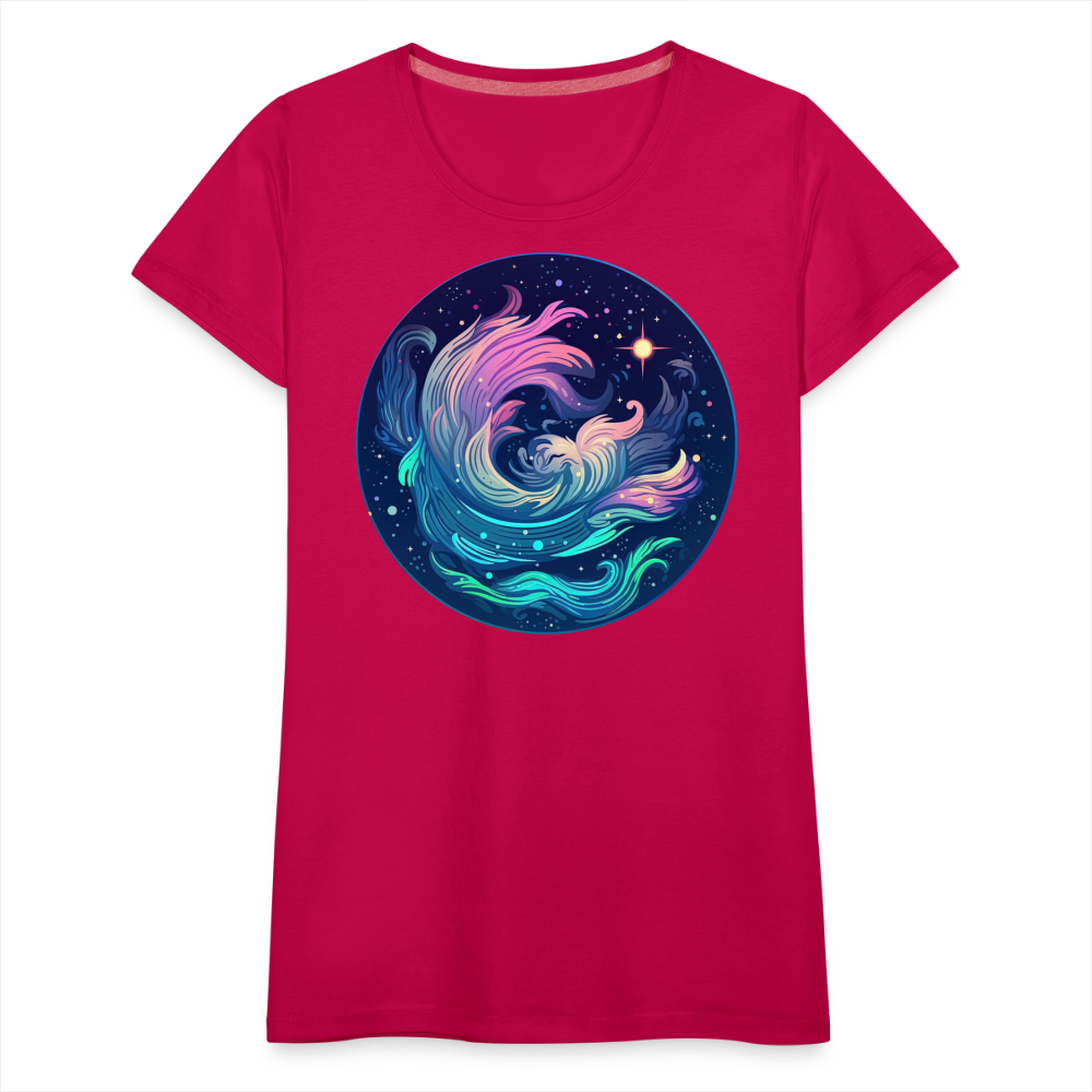 Women’s Magic Aquarius Premium T-Shirt - dark pink