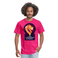 Thumbnail for Men's Glow Leo Classic T-Shirt - fuchsia