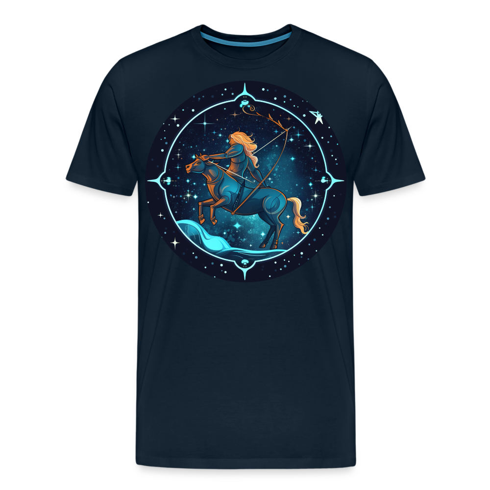 Men's Magic Sagittarius Premium T-Shirt - deep navy