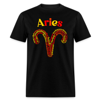 Thumbnail for Men's Power Words Aries Classic T-Shirt - black