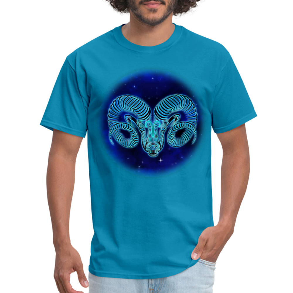 Men's Stellar Aries Classic T-Shirt - turquoise