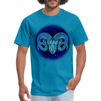 Thumbnail for Men's Stellar Aries Classic T-Shirt - turquoise