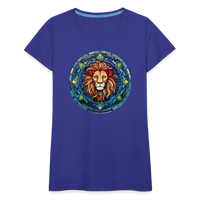 Thumbnail for Women's Mosaic Leo Premium T-Shirt - royal blue