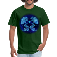 Thumbnail for Men's Stellar Gemini Classic T-Shirt - forest green