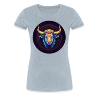 Thumbnail for Women’s Magic Taurus Premium T-Shirt - heather ice blue