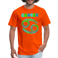 Thumbnail for Men's Power Words Cancer Classic T-Shirt - orange