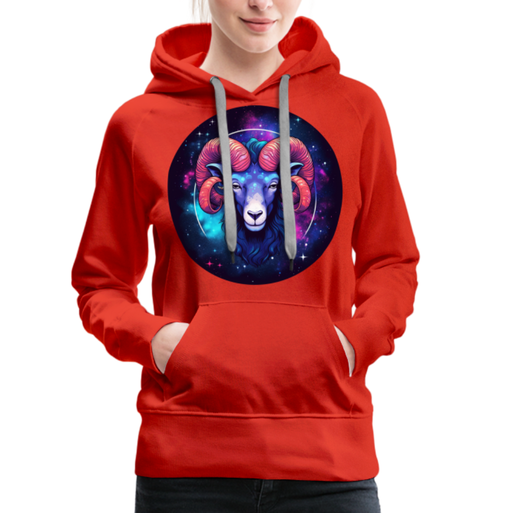 Women’s Magic Aries Premium Hoodie - red