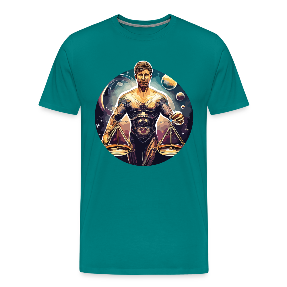 Men's Mythical Libra Premium T-Shirt - teal