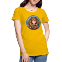 Thumbnail for Women’s Mythical Virgo Premium T-Shirt - sun yellow