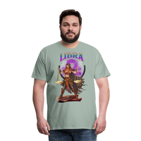 Thumbnail for Men's Astral Libra Premium T-Shirt - steel green