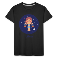 Thumbnail for Kid’s Bluey Libra Premium Organic T-Shirt - black