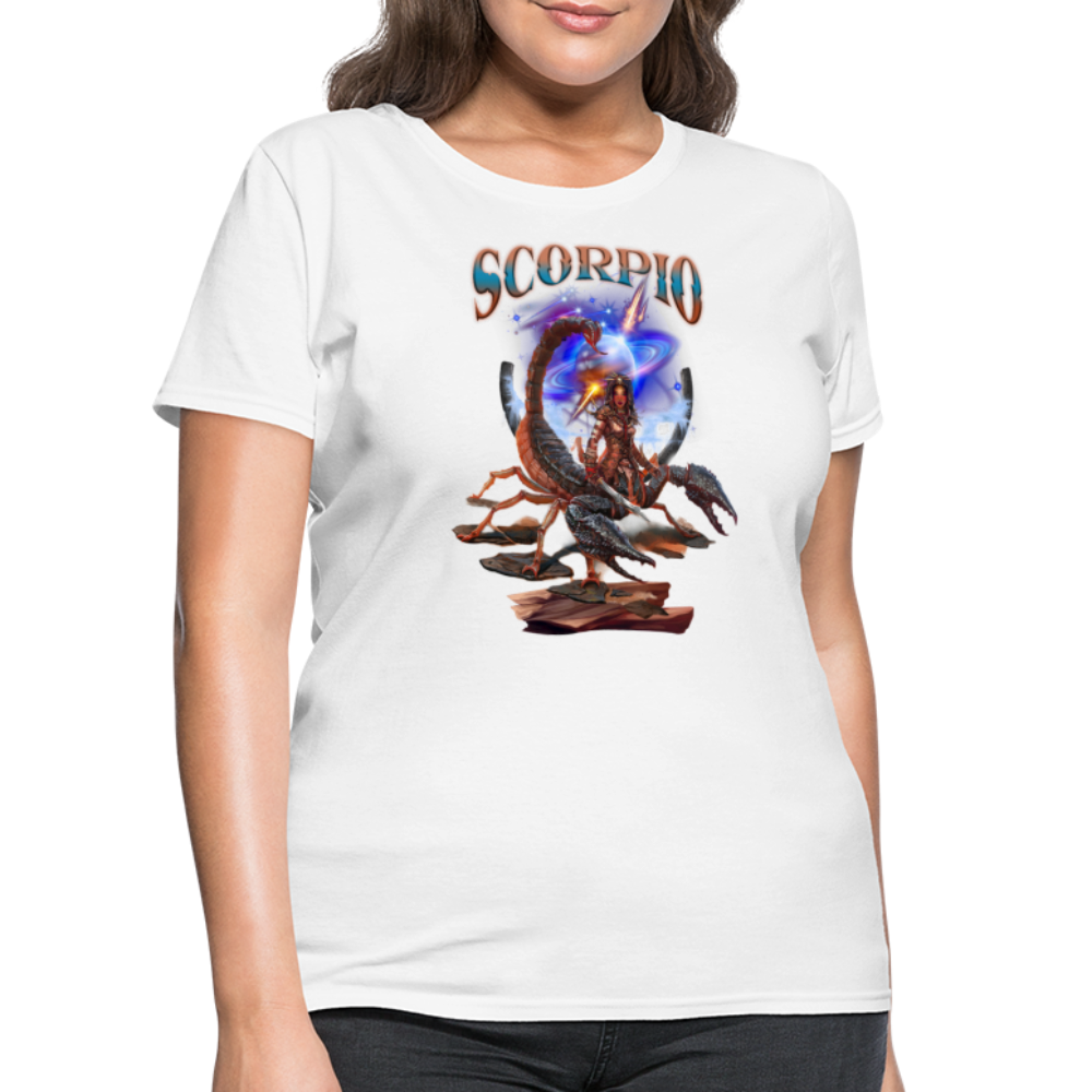 Women's Astral Scorpio T-Shirt - white