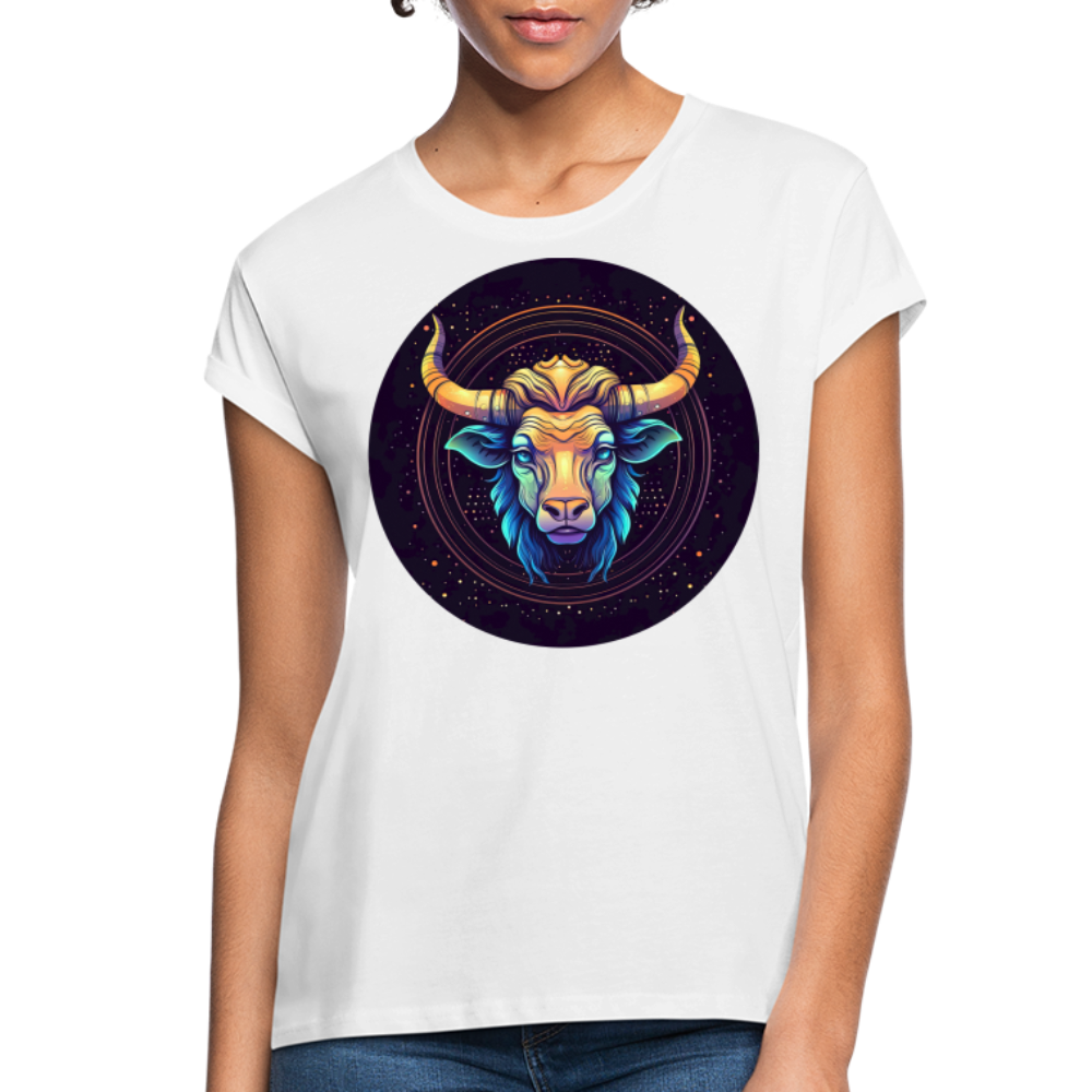 Women's Magic Taurus Relaxed Fit T-Shirt - white