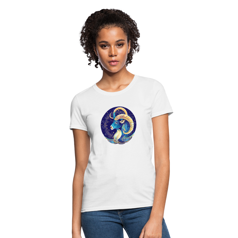 Women's Mythical Capricorn T-Shirt - white