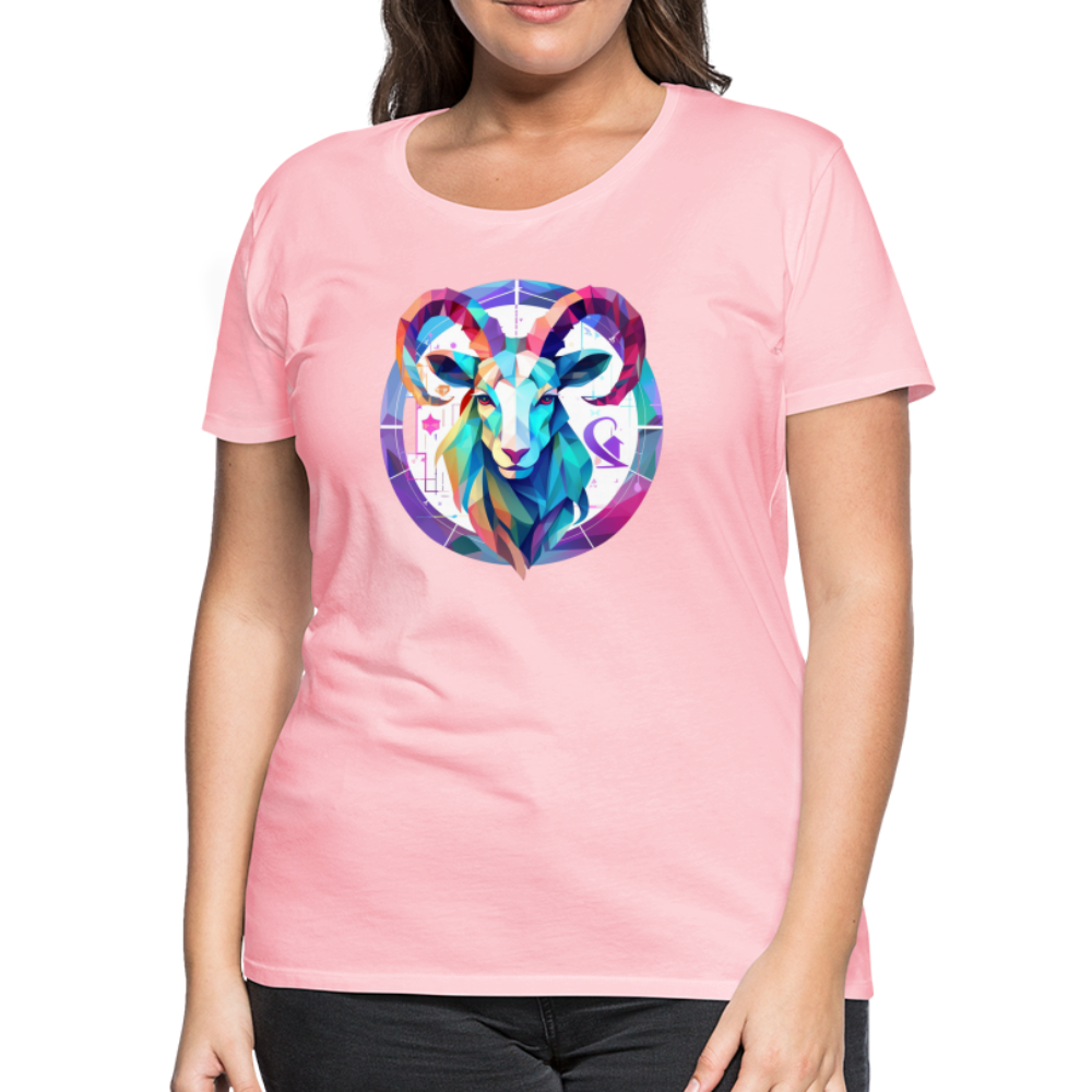 Women’s Mythical Aries Premium T-Shirt - pink