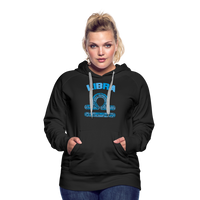 Thumbnail for Women's Power Words Libra Premium Hoodie - black