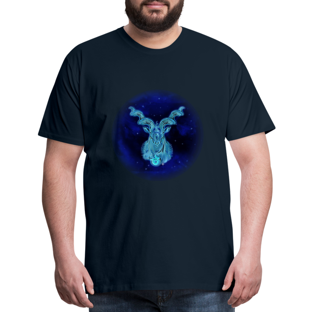 Men's Stellar Capricorn Premium T-Shirt - deep navy