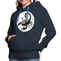 Thumbnail for Women’s Magic Scorpio Premium Hoodie - navy