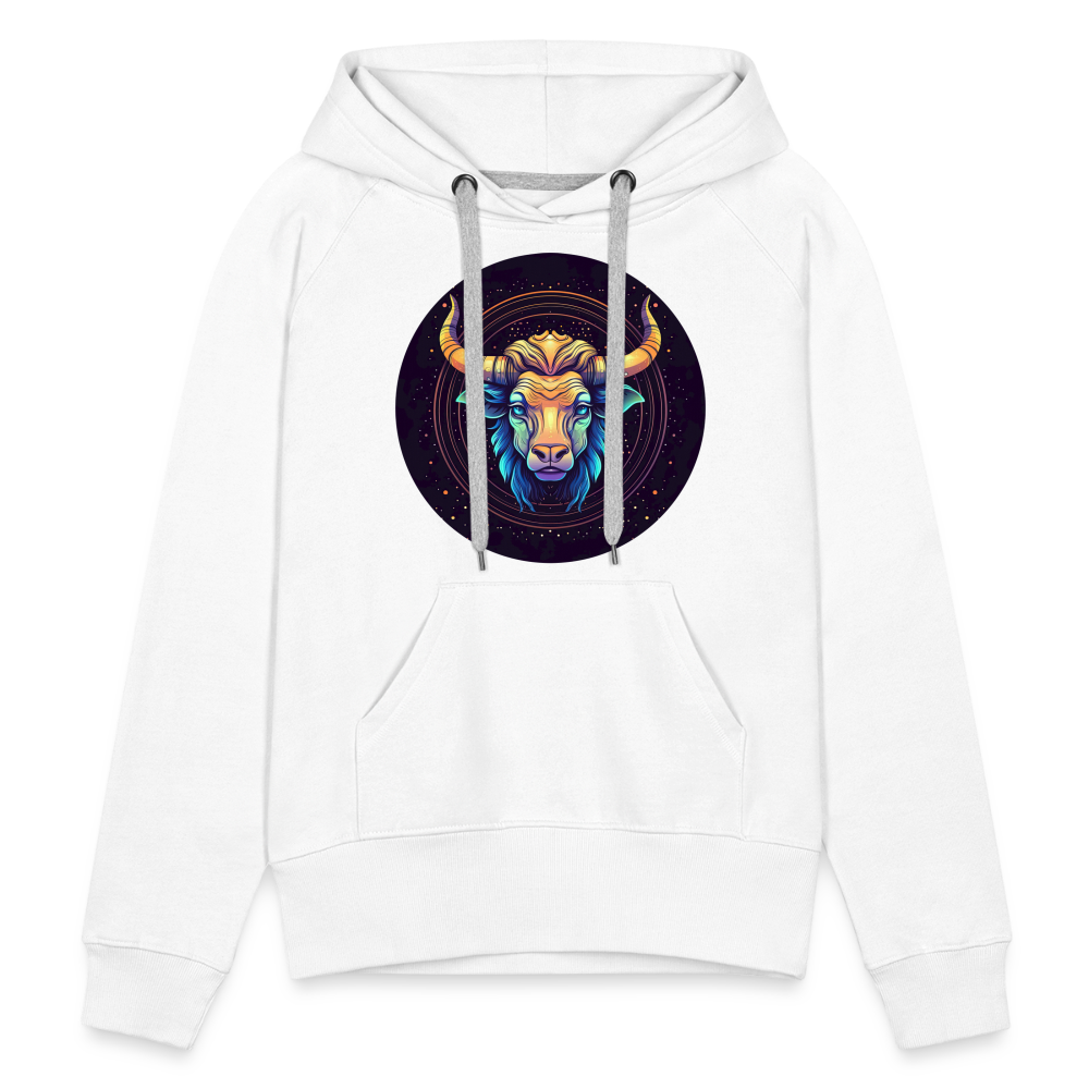 Women’s Magic Taurus Premium Hoodie - white