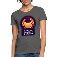 Thumbnail for Women's Glow Cancer T-Shirt - charcoal