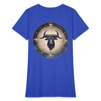 Thumbnail for Women's Mythical Taurus T-Shirt - royal blue