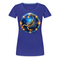 Thumbnail for Women’s Mystic Scorpio Premium T-Shirt - royal blue