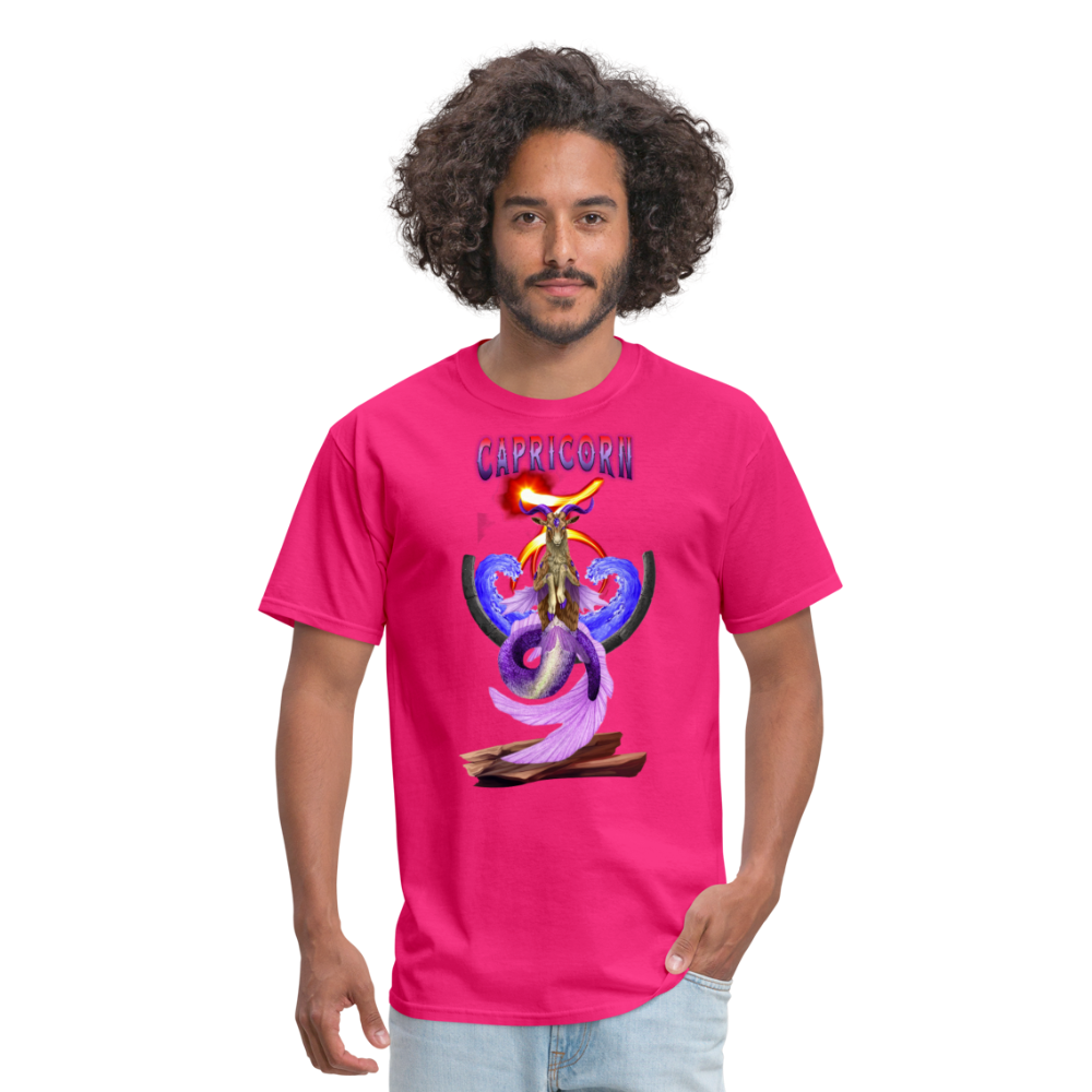 Men's Astral Capricorn Classic T-Shirt - fuchsia