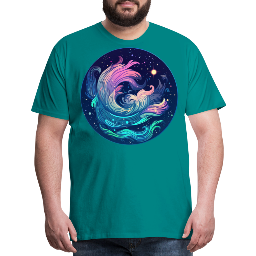 Men's Magic Aquarius Premium T-Shirt - teal