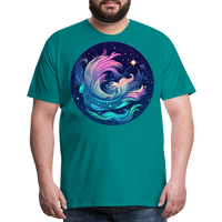 Thumbnail for Men's Magic Aquarius Premium T-Shirt - teal