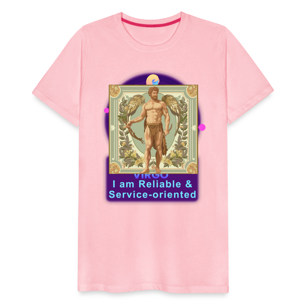 Men's Mythical Virgo Premium T-Shirt - pink