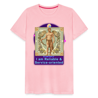 Thumbnail for Men's Mythical Virgo Premium T-Shirt - pink